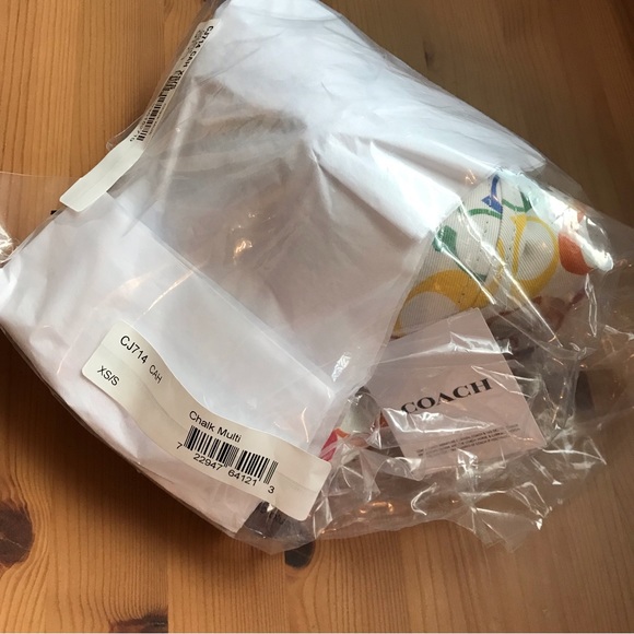 🌈 Coach Rainbow Signature Baseball Hat - Picture 3 of 5